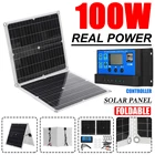 Комплект солнечной панели, 100 Вт, 18 в, с контроллером