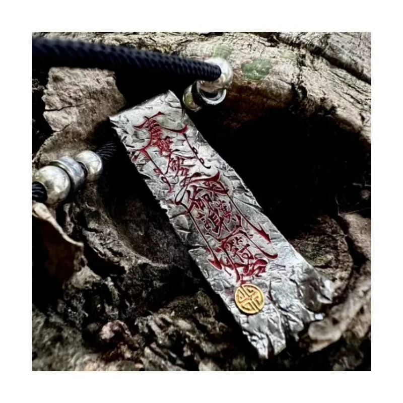 Taoist·Edict Медитация Мантра Кулон Китайский Стиль Инь Ян Багуа Защитный Амулет