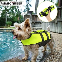 dog vest summer pet life jacket outdoor safety swimwear airbag swim suit dog swiming costume with reflective wing pet supplies