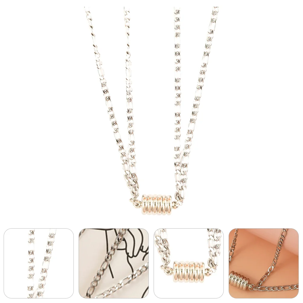 

1 Set Creative Screw Necklace Clavicle Accessories Neck Jewelry Neck Pendant