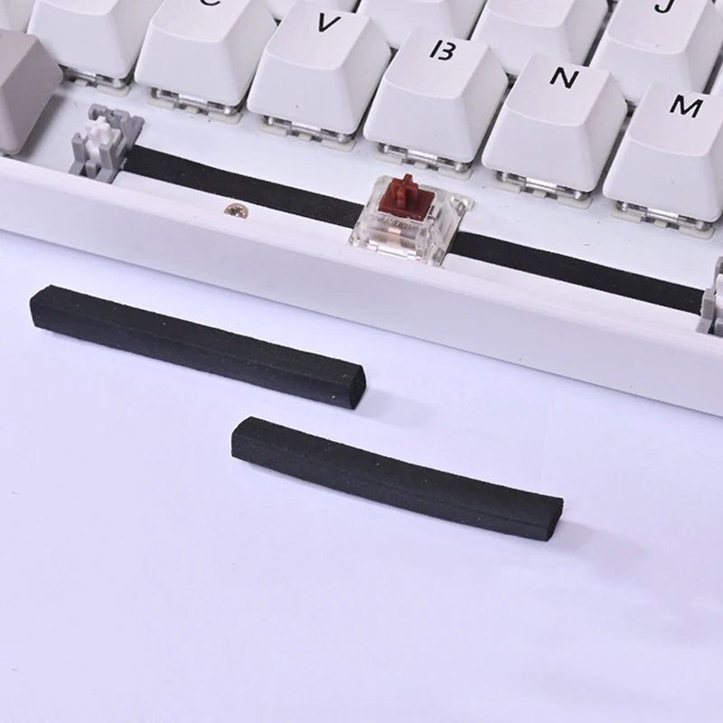 

2pcs Mechanical Keyboard Plate Satellite Shaft Dust-proof Sealing Rubber Strip