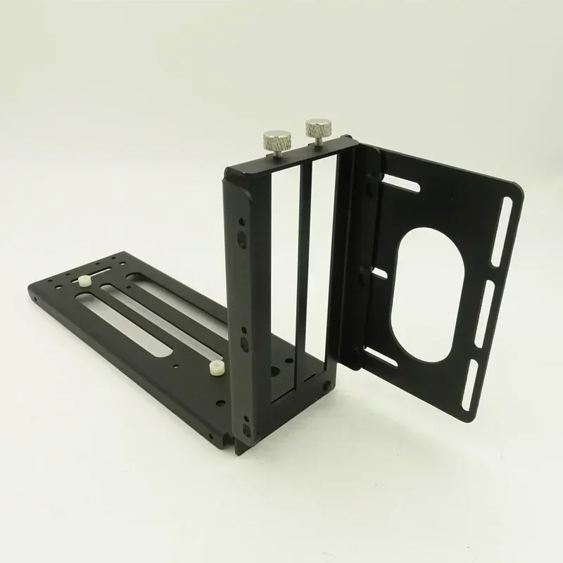 Фото Новый комплект вертикальных монтажных кронштейнов для видеокарты Riser PCI-E x16 ATX, держатель графического процессора + GEN4 PCIE 4.0/3.0 16X удлинительный кабель Riser 200 мм №5