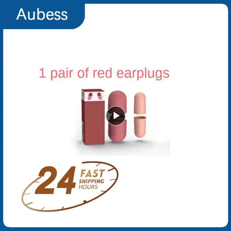 

Soft Slow Soundproof Rebound Ear Plugs Sleeping Mute Anti-noise