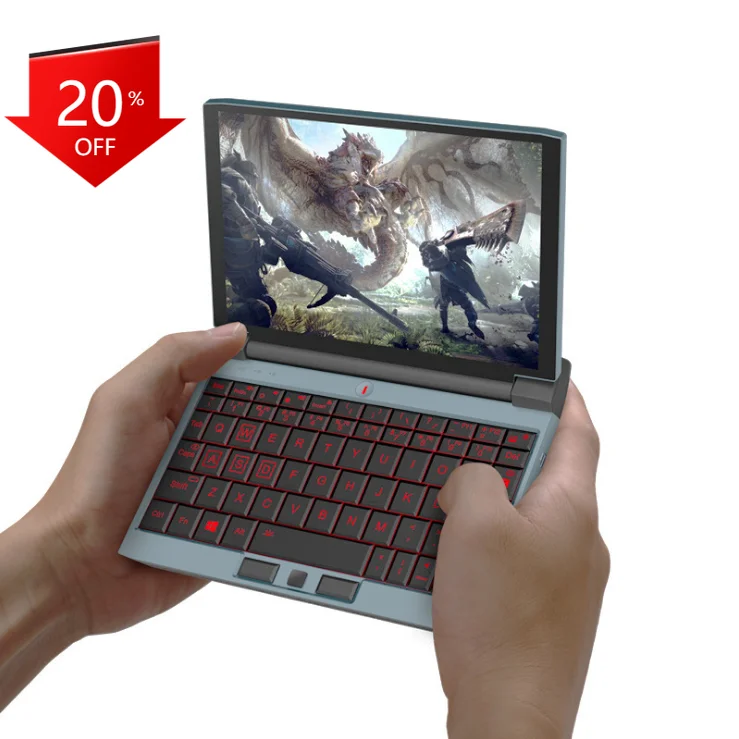 

NEW Arrival OneNetbook GX 7 Inch Win10 10 Points Touchable Wi- Fi6 Gaming Handheld Pocket Game Laptop With Detachable Handle
