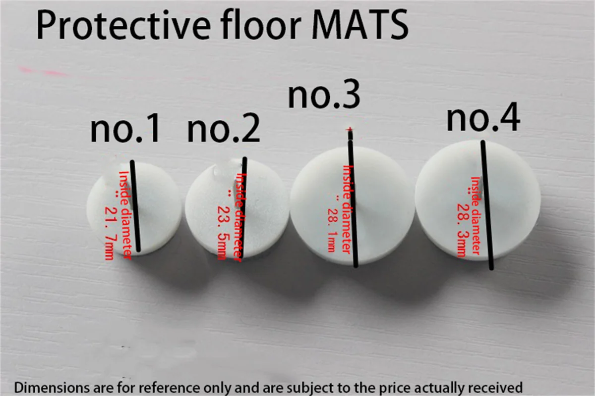 Самоклеящиеся войлочные подставки для ног 3 м очень большие круглые табурета