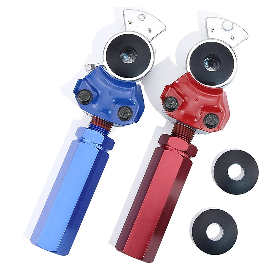 

Glad Hand Grips Set with Seals, Brake Air Hose Coupling Connectors for Semi Trucks Trailers Tractors RVs