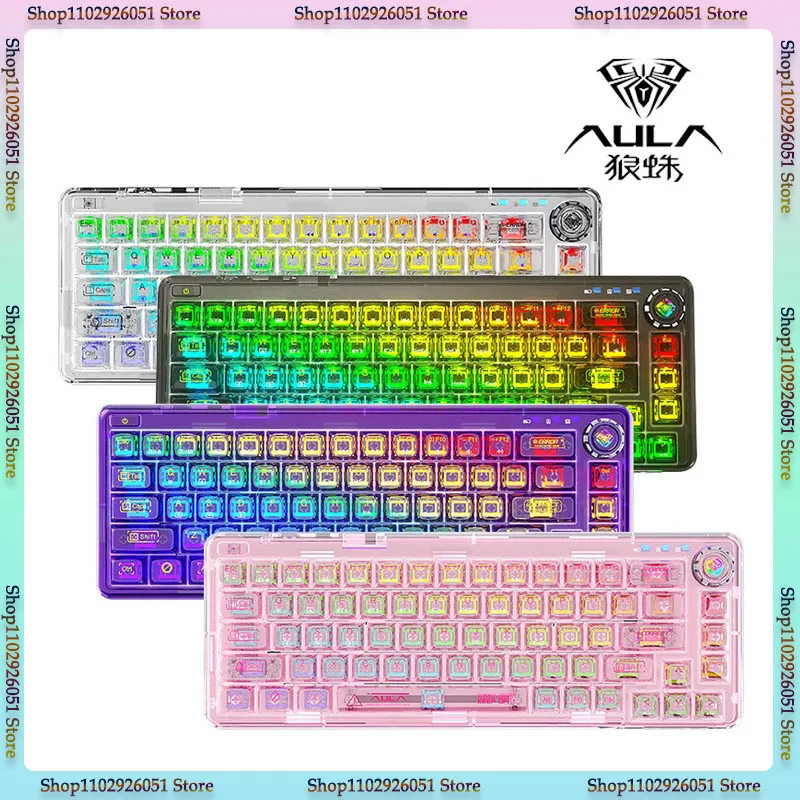 

Беспроводная механическая клавиатура, 2,4 ГГц, Bluetooth, три режима