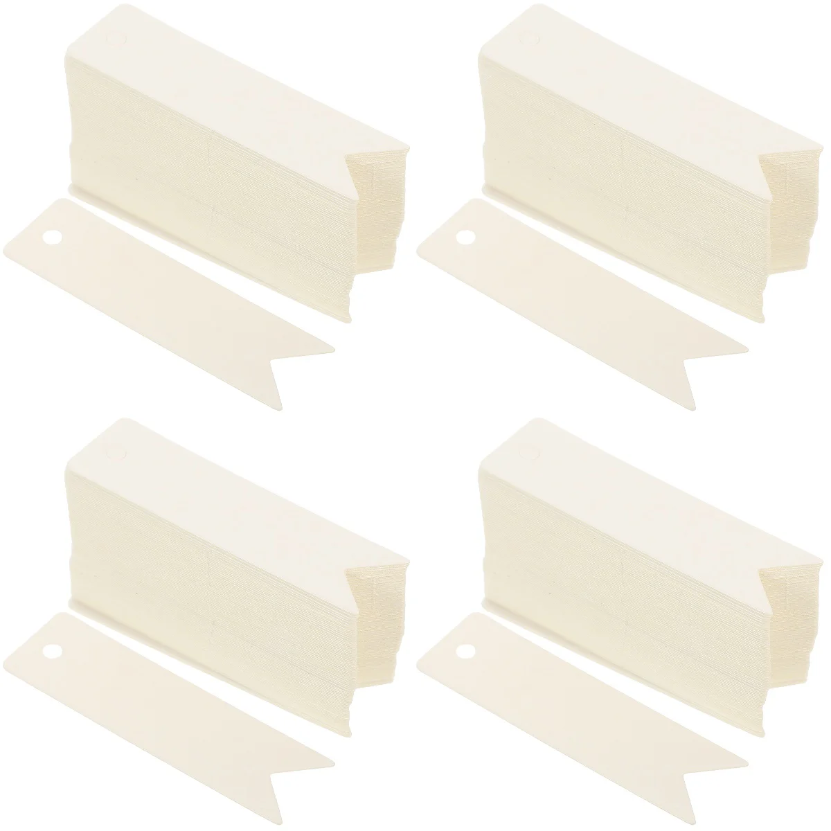 

800 pcs Display Label Product Jewelry Clothing Tags Paper Blank Hanging Tags Gift Tags