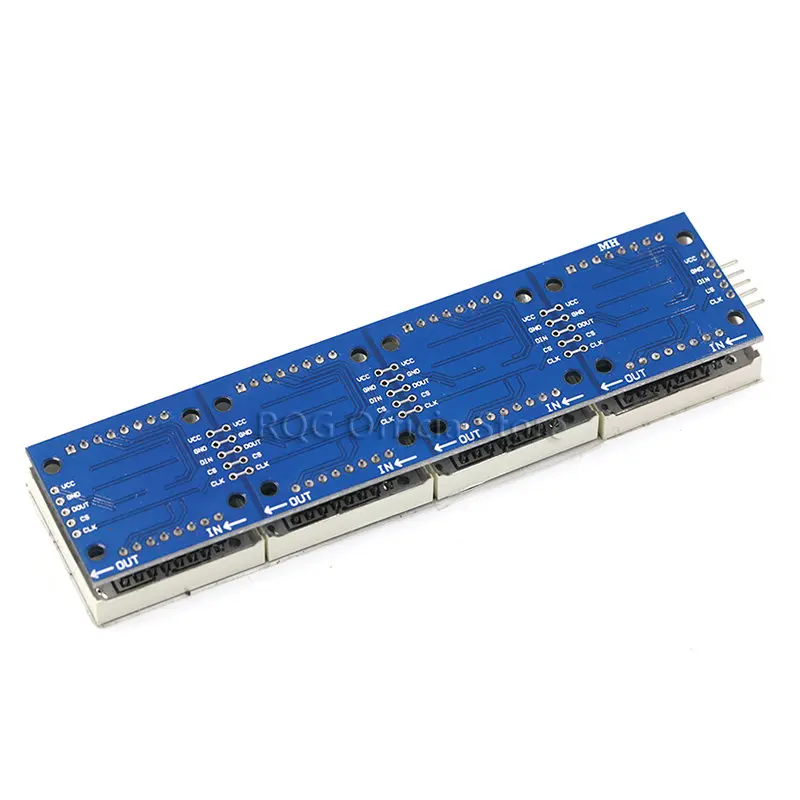 MAX7219 матричный модуль для микроконтроллера Arduino 4 в одном дисплее с линией 5P |