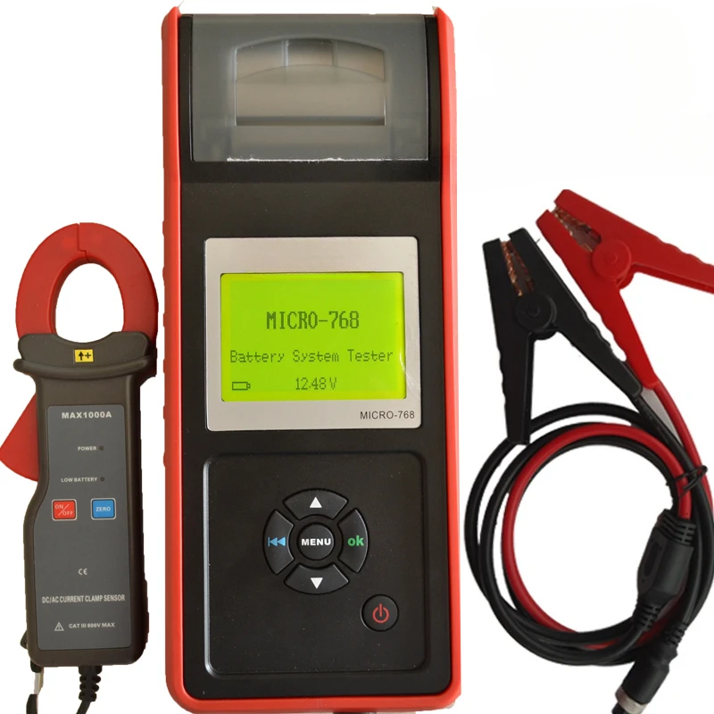 

Car battery detector pool friend BT747 battery life detector with print