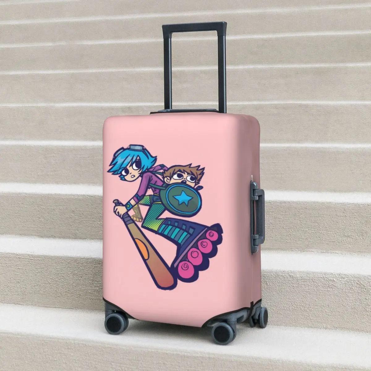 Чехол для чемодана Скотт Пилигрим