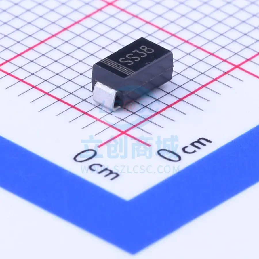 

free shipping 80V 3A 850mV@3A SS3850pcs