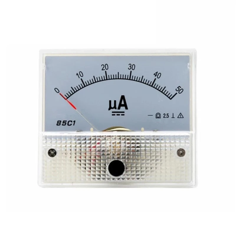 Для постоянного тока 85C1 мкА аналоговый измеритель панель циферблатный указатель