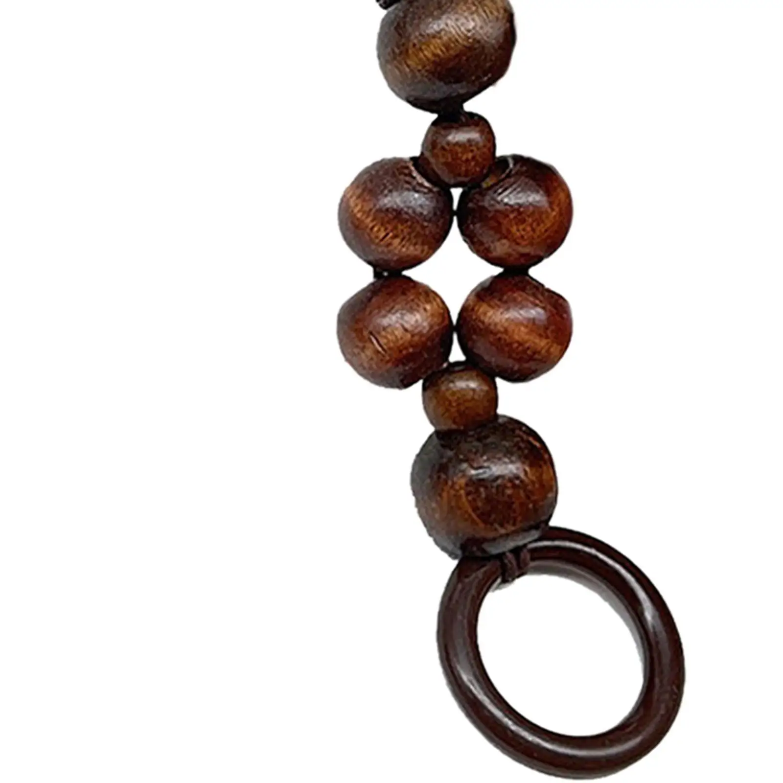 

Ручка для сумки с деревянными бусинами, 48 см