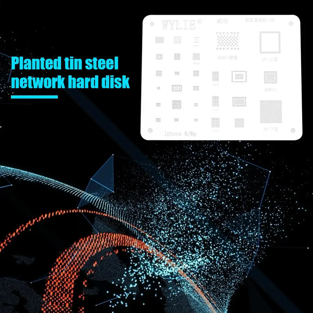 Жесткий диск для телефона Оловянная стальная сетка паяльная сеть реболлинга