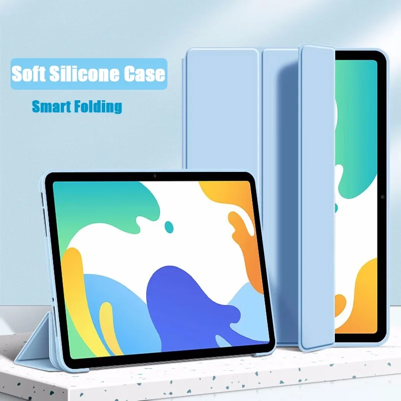 

Flip Trifold Stand Case Smart Auto Wake Case Cover For Huawei Matepad 11.5 Air11.5 11 10.4 SE 10.4 10.1 T10S T10 Pro 10.8 M6 M5