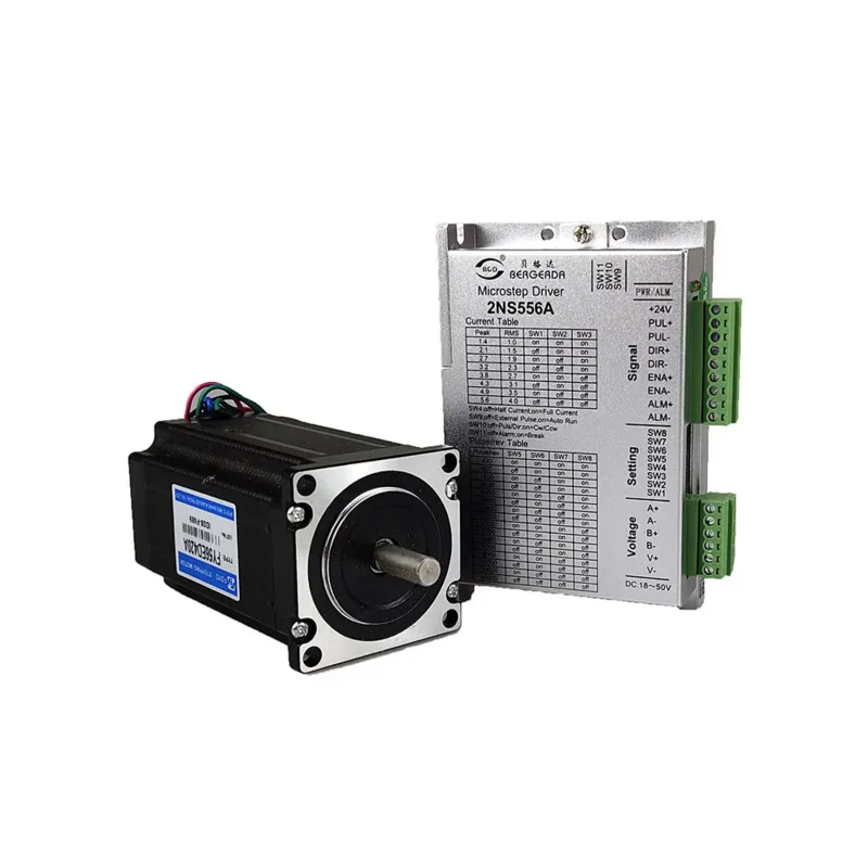 Nema 23 3Nm FY56ED420A Драйвер с ЧПУ 2NS556A Комплект шагового двигателя высоким крутящим