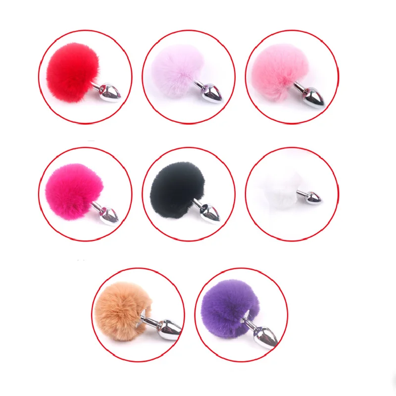 Анальная пробка Vieruodis Кроличий хвост