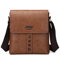 vintage business men shoulder bag pu leather boy solid brand messenger 2022 luxury crossbody designer bags male handbag