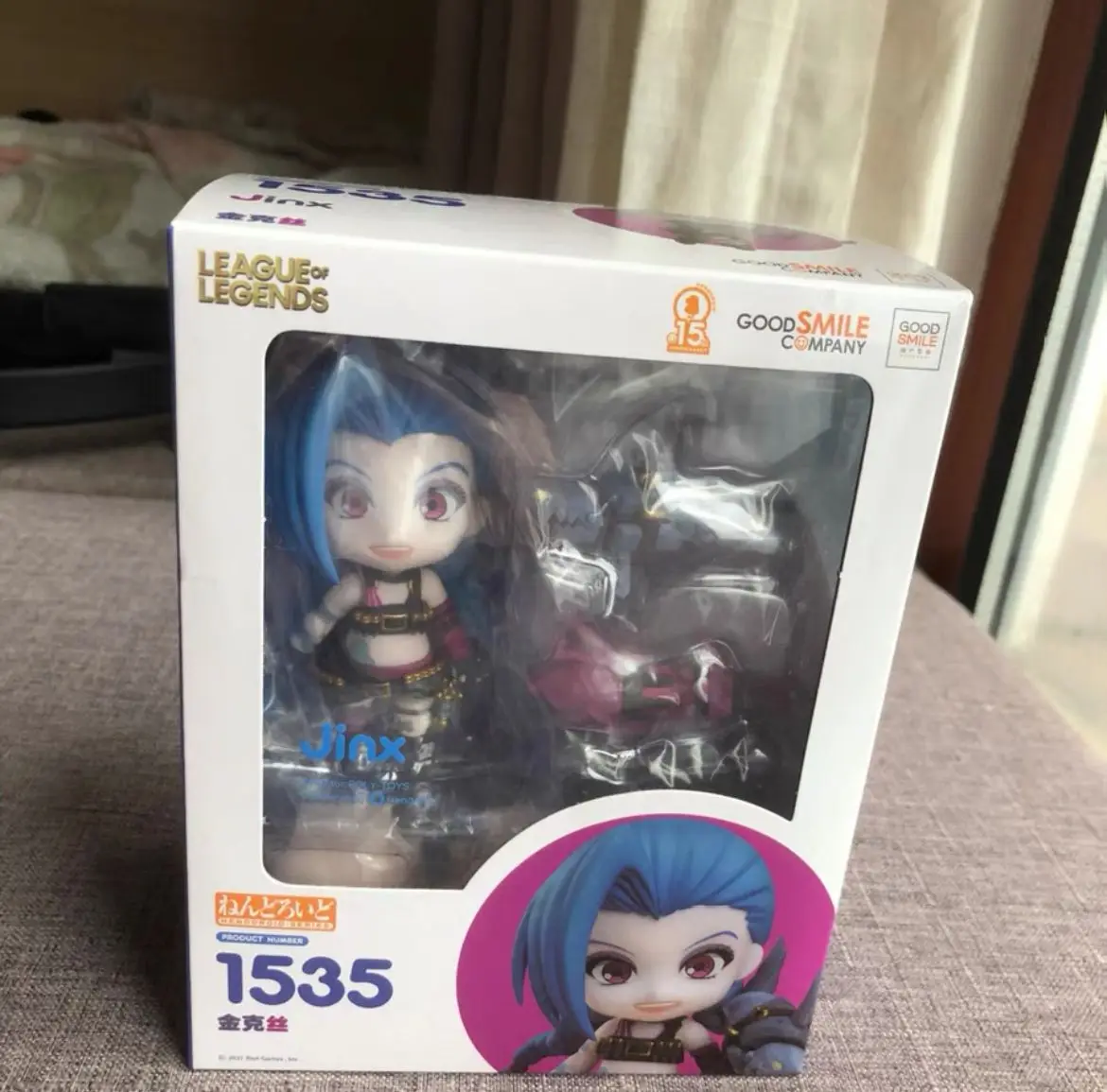 100% оригинальная аниме пятна периферическая игра Jinx коллекция куклы из ПВХ