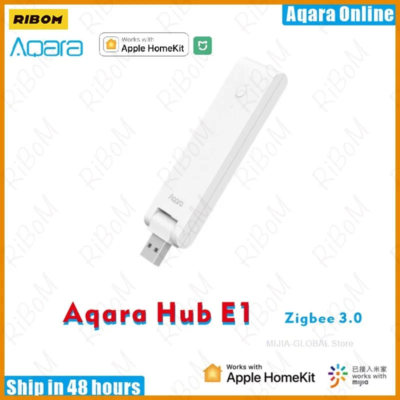 

New Aqara E1 Hub Zigbee 3.0 USB Smart Gateway Hub Wireless Zigbee Connect Remote For Mijia Mi Home For Apple Homekit Control