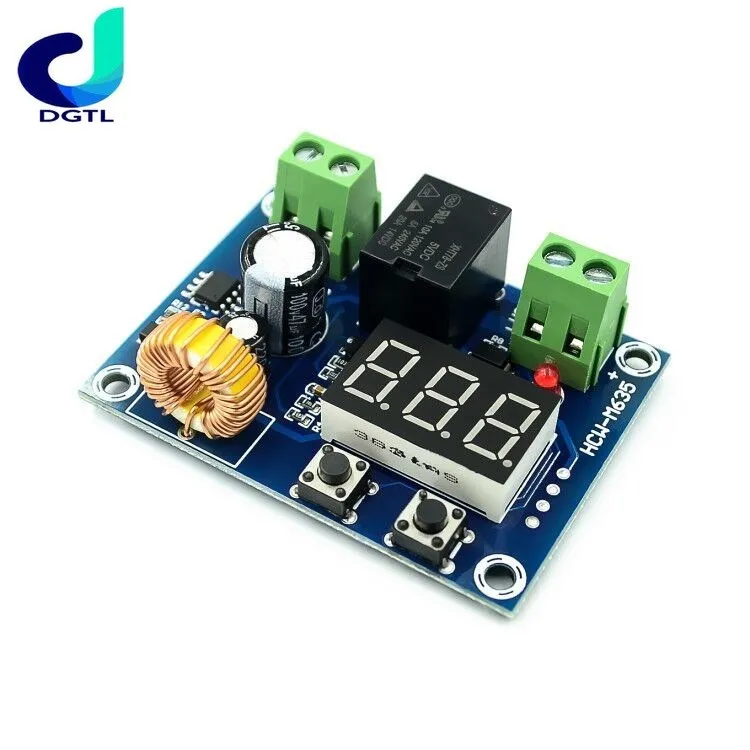 

10PCS XH-M609 DC voltage protection module Lithium battery under voltage loss, low power, disconnect output 6-60V