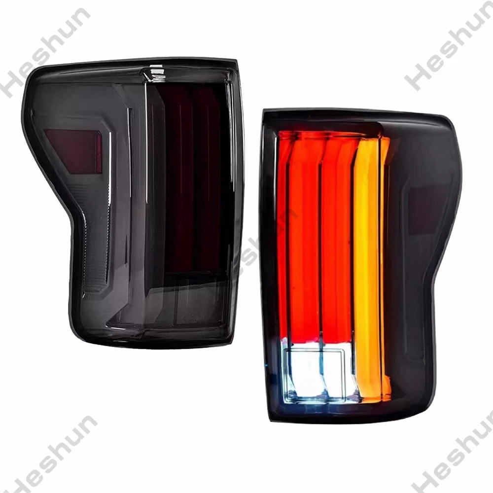 

Пара полностью светодиодных задних фонарей для Toyota Tundra 2007 2009 2010 2011 2012 2013, задний фонарь, задний фонарь, стоп-туманный указатель поворота DRL