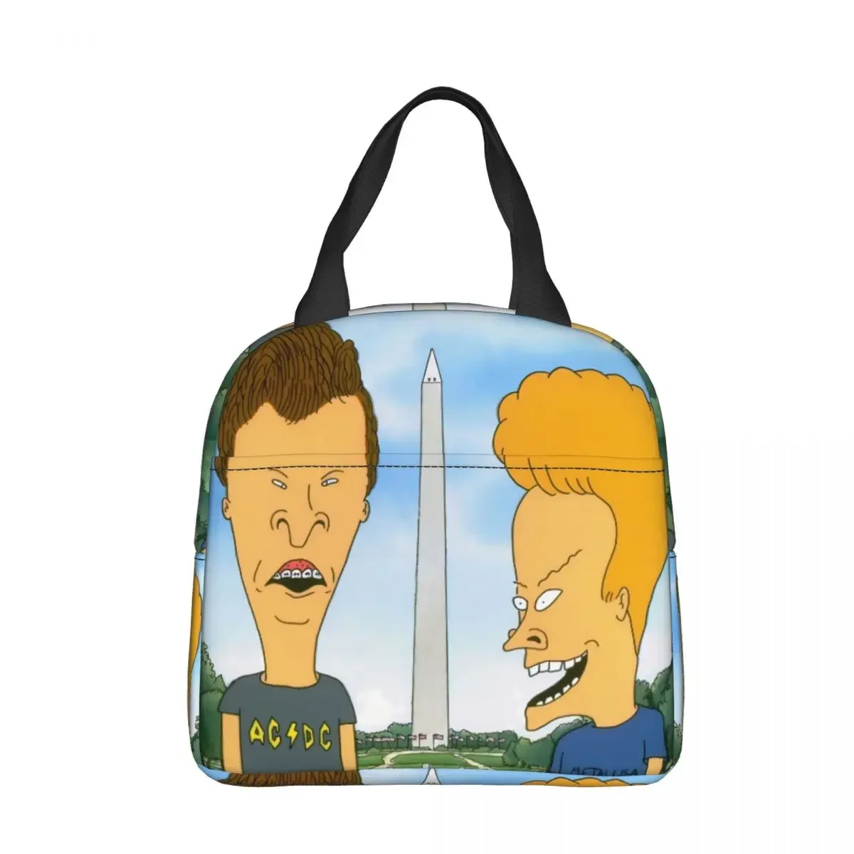 Ланч-бокс Beavis And Butthead портативная туристическая сумка из алюминиевой фольги