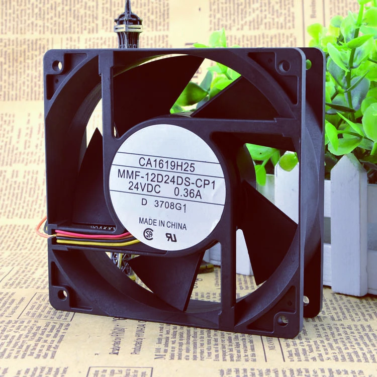 Подлинный для F740 inverter fan CA1619H25 MMF-12D24DS CP1 24V 0.36A