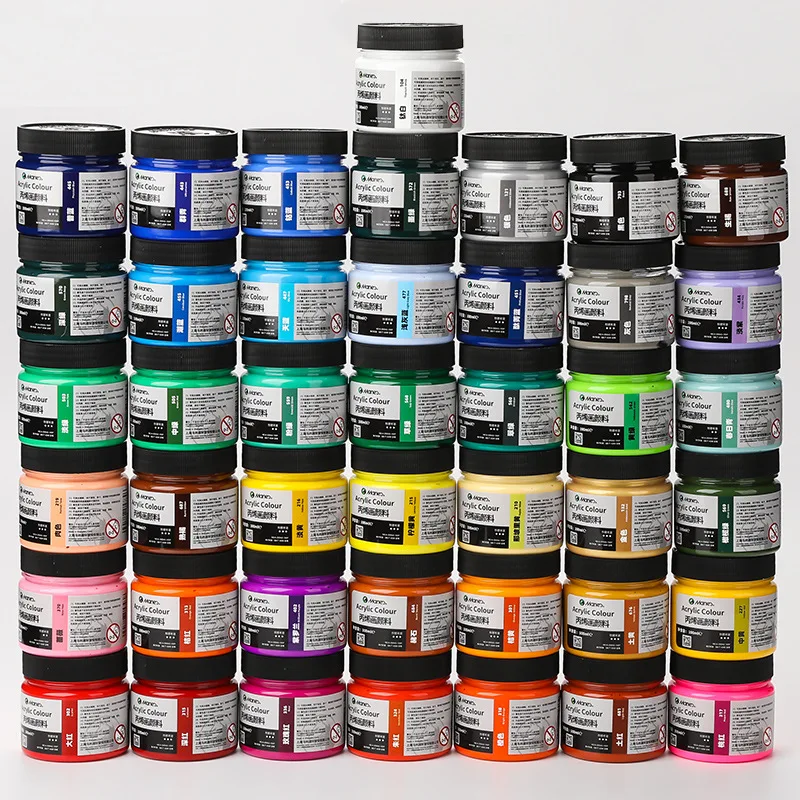 100 мл бутылка акриловая краска водонепроницаемая и Солнцезащитная Студенческая