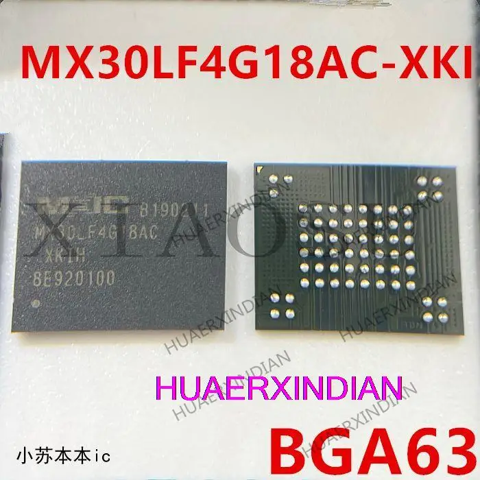 MX30LF4G18AC-XKI BGA63 4 Гбит NAND Flash