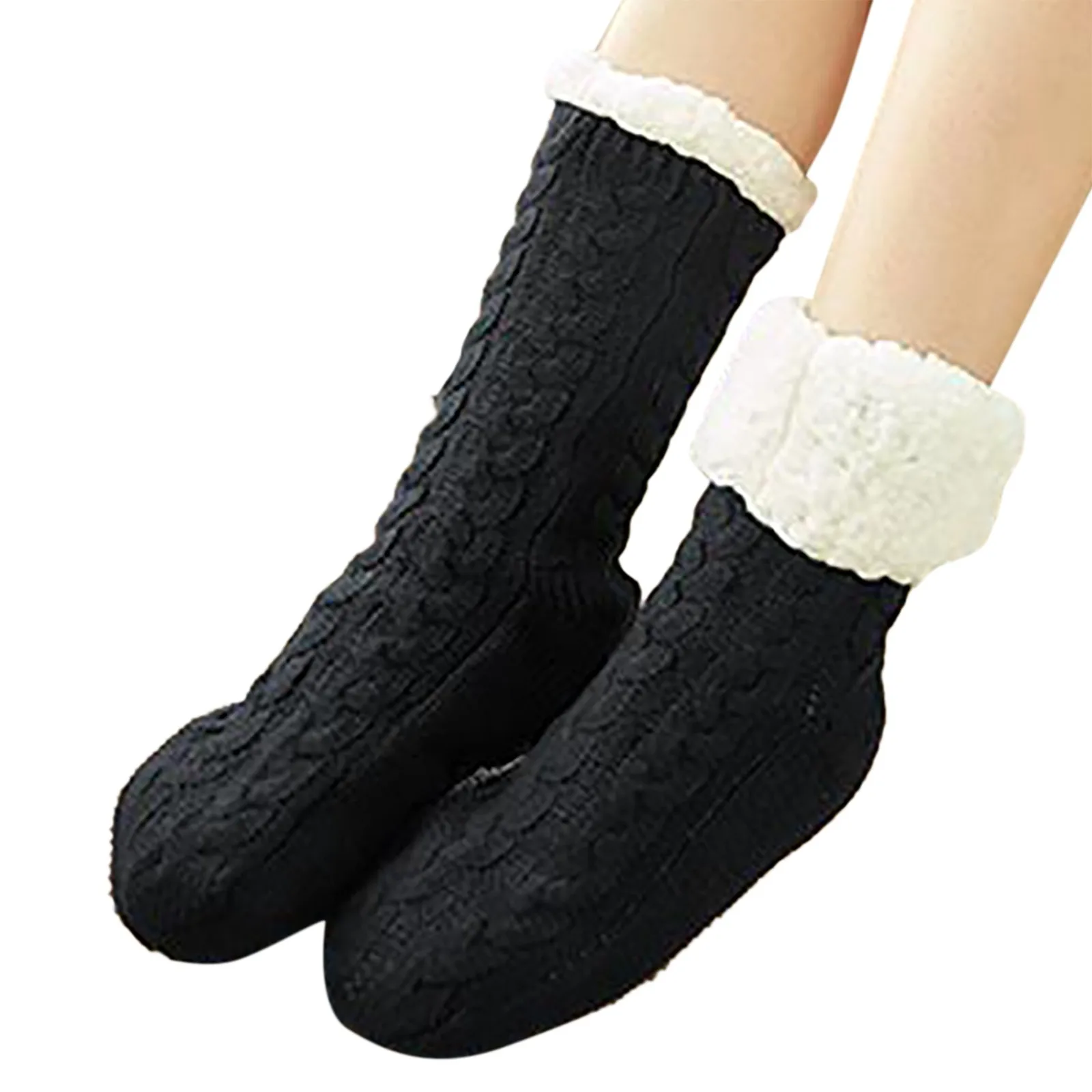 

Колготки с подвязками, женские осенне-зимние обтягивающие колготки средней длины для дома, ежемесячного сна, рождественские кружевные чулк...