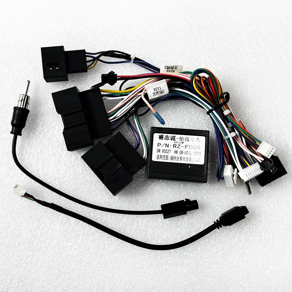 Автомобильная аудиосистема RSNAVI 16-контактный кабель питания Android адаптер с