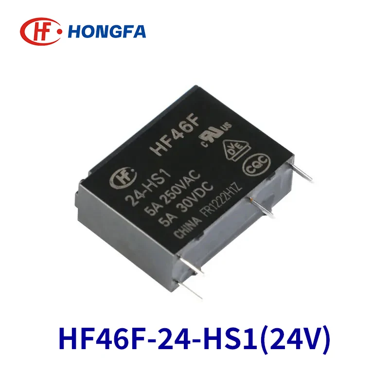 Фото 5 шт. ВЧ-реле HF46F HF46F-005-HS1 HF46F-012-HS1 HF46F-024-HS1 HS1T 5A 4PIN 5 В 12 В 24 В силовые реле Сменные G5NB ALDP112 №4