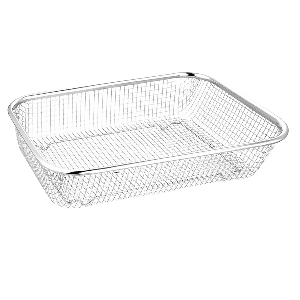 

Stainless Fruit Strainer Multi-function Mesh Basket Household Mesh Strainer Kitchen Supply