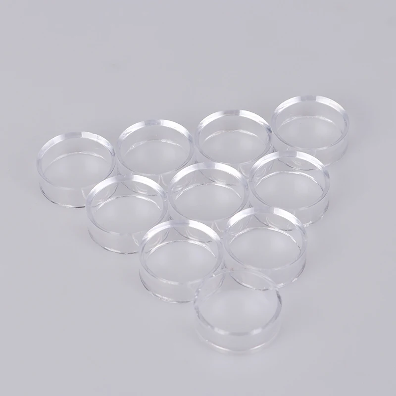 

10PCS Acrylic Clear Display Stand Sphere Holder For Crystal Ball Base Pedestal Support Decor Pedestal