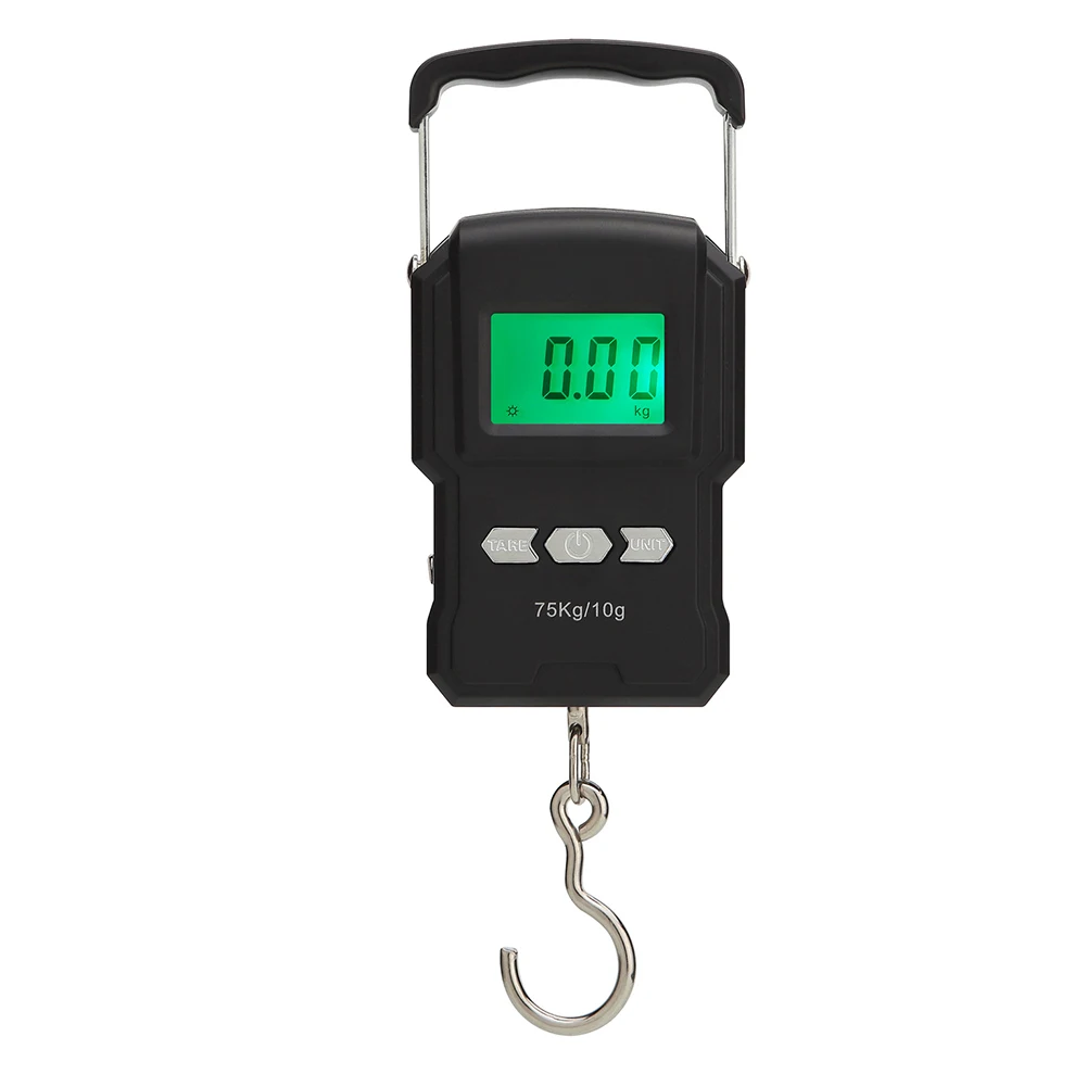 

Mini Portable Backlight Electronic Fishing Accurate Measuring Digital Display Hanging Scale For Kitchen Casual Travel Luggage