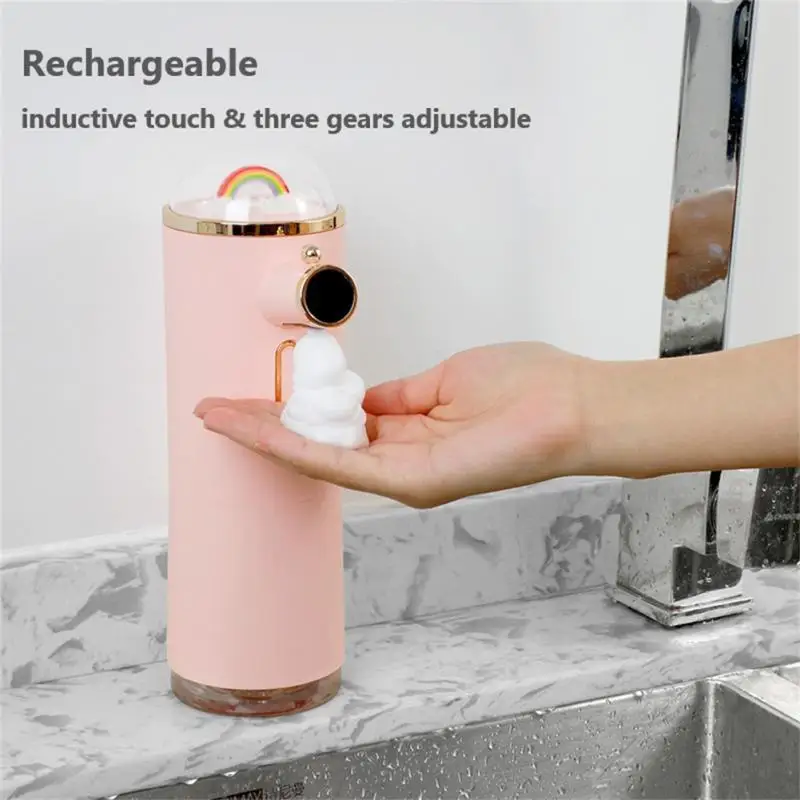

Smart Soap Dispenser Induction Foam Washing Phone Rechargeable Touch-Free Kitchen Hotel Foam Home Improvement Accessories Tools