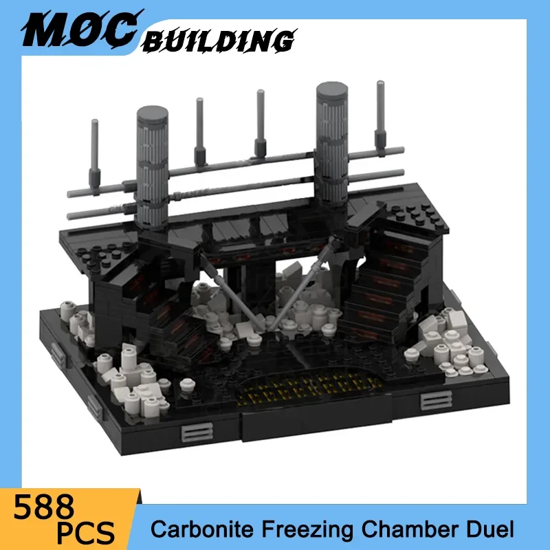

Star Movie Carbonite Freezing Scene Model DIY Building Block Space Battle DIY Assembled Creative Bricks Kid Toys Birthday Gifts