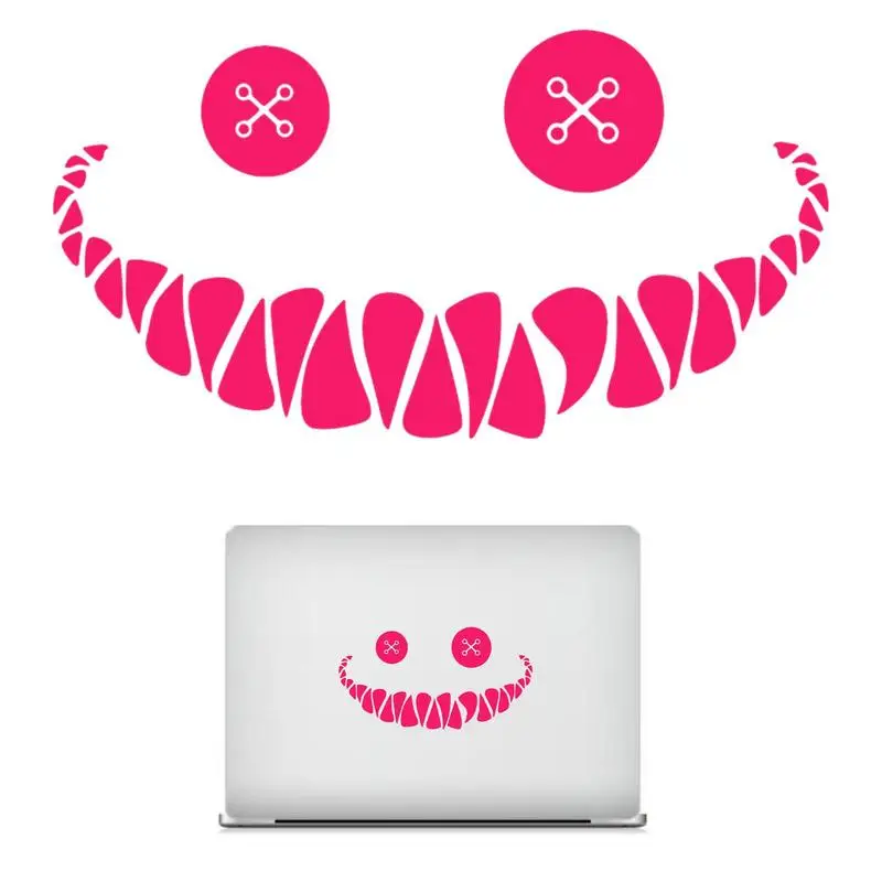 

Demon Smiling Face Car Stickers Rear Window Decals Funny Auto Body Styling Decoration Scratches Waterproof