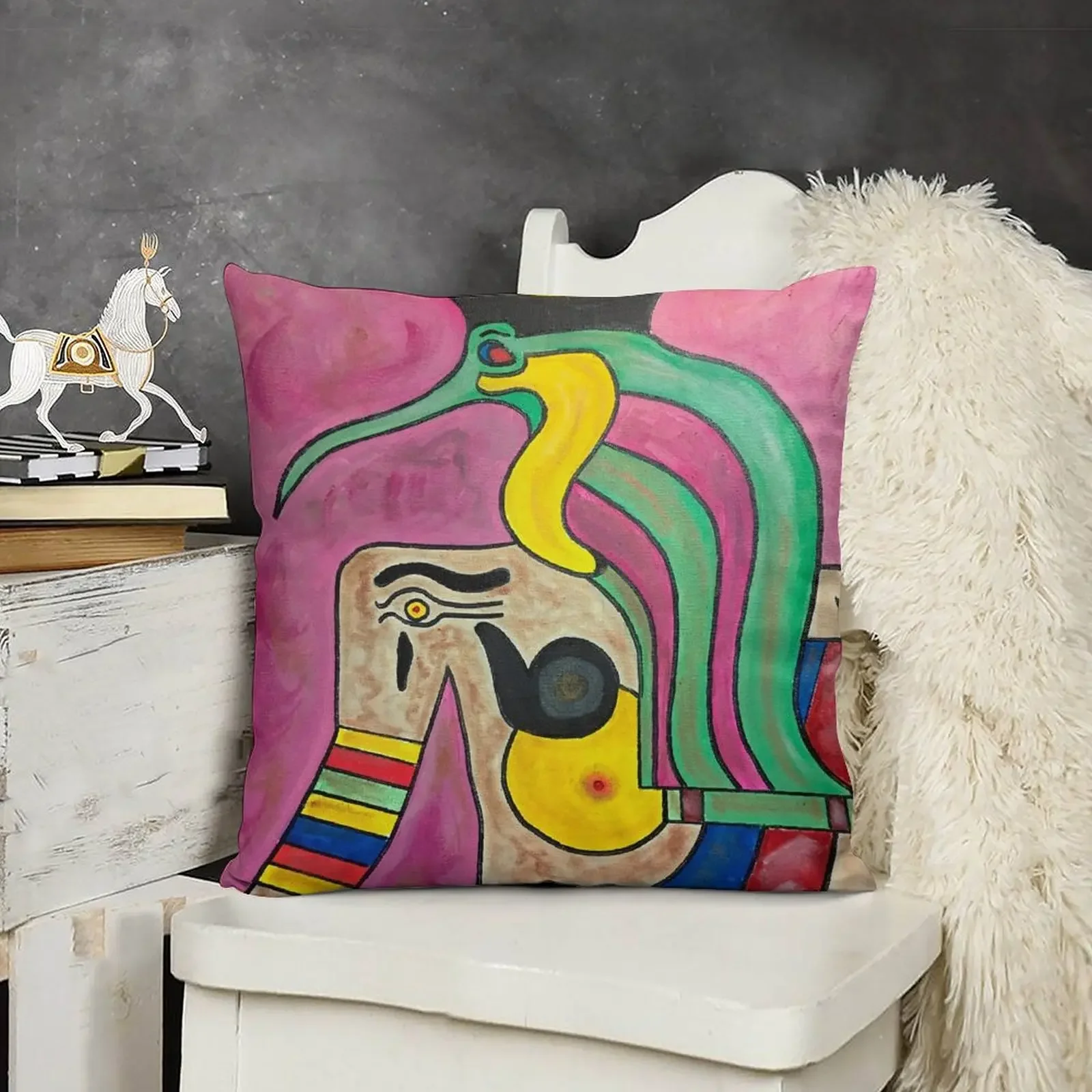 Тот: Египетский Бог — современный стиль декоративная подушка декор для диванов