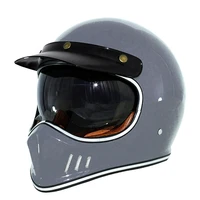 men motorcycle helmet full face dot approved moto helmet 3c approved electric scooter motocross helmet uv protection hd lens