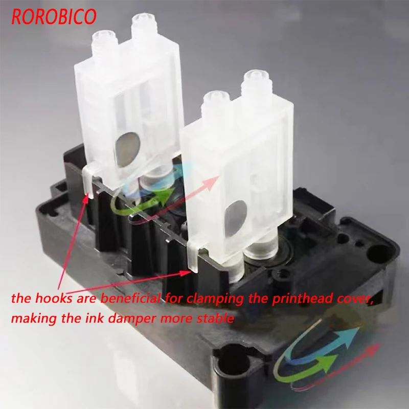 Верхняя печатающая головка DX7 демпфер чернил самосвал для Epson F 196000 Ф 189010