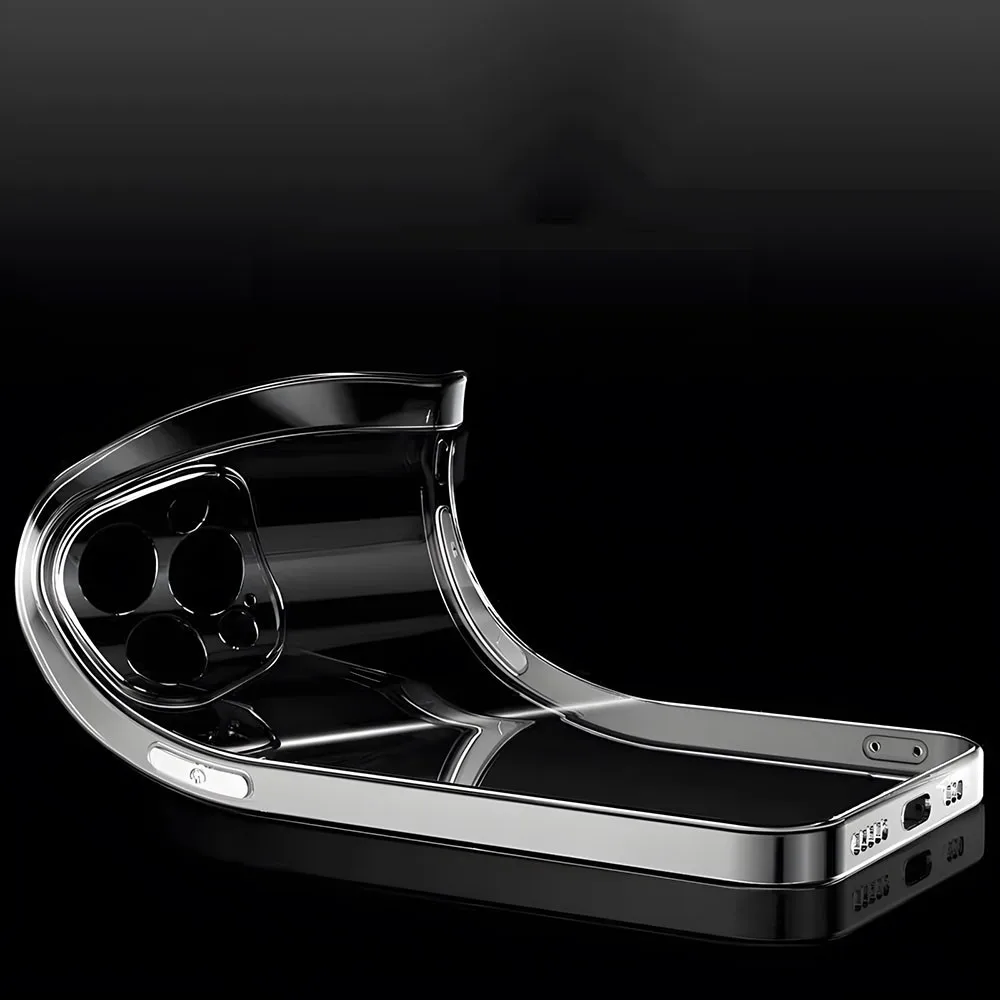 DHL Express Mouse Pad For iPhone 15 14 12 13 11 Pro Max Mini X XR XS 7 8 Plus hot transparent powerful and practical cover