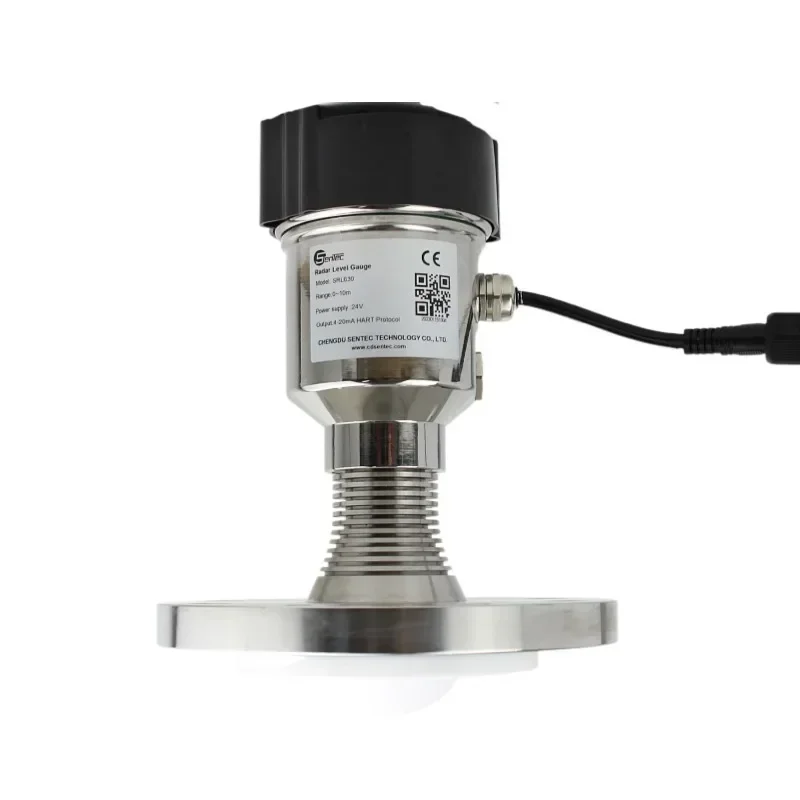 80 ГГц FMCW радарный уровнемер инструмент для измерения уровня датчик мониторинга