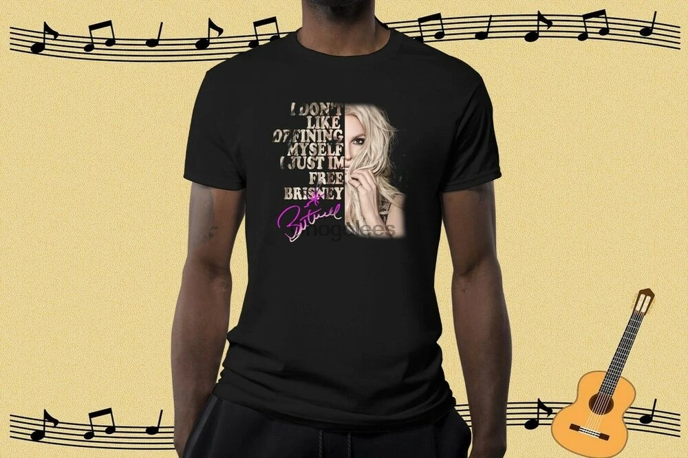 Футболка с цитатами Бритни Спирс | Футболки на заказ
