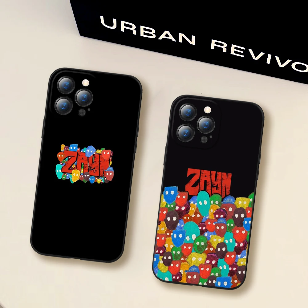 Мягкий черный чехол для телефона с рисунком Зейн из мультфильма никто не слушает, для iPhone 14 13 12 11 XS X 8 7 6 Plus Mini Pro Max SE 2022