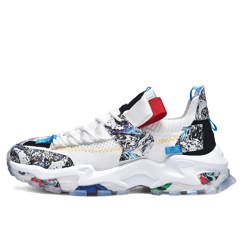 

White Sneakers Sport Running Shoes For Men Ins Hot Sale Zapatillas