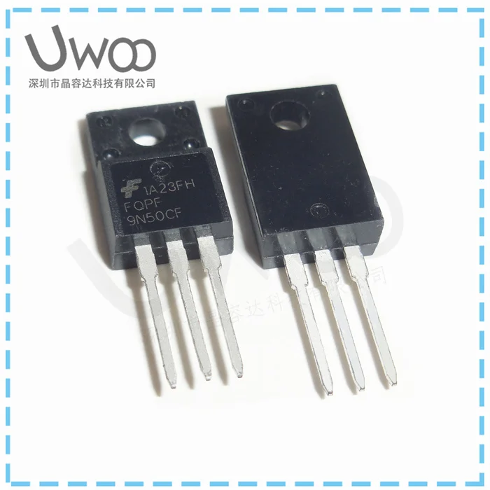 

100%Original New FQPF9N50CF 9A 500V TO220F FQPF9N90CT 9A 900V TO220F