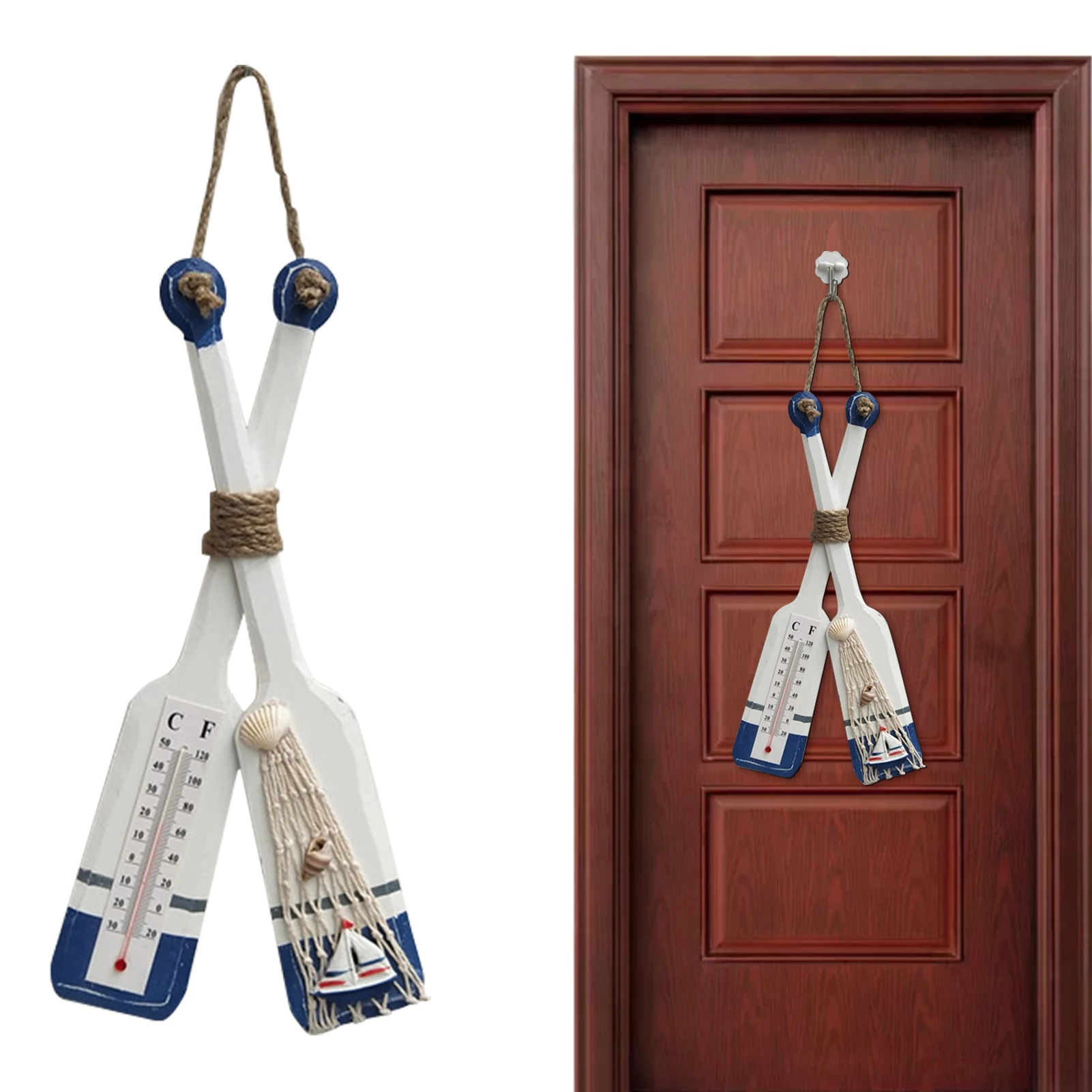 

Деревянное украшение Oar, Настенный декор, весло, украшение, античное деревянное весло, Средиземноморское декоративное ремесло, искусство, Н...